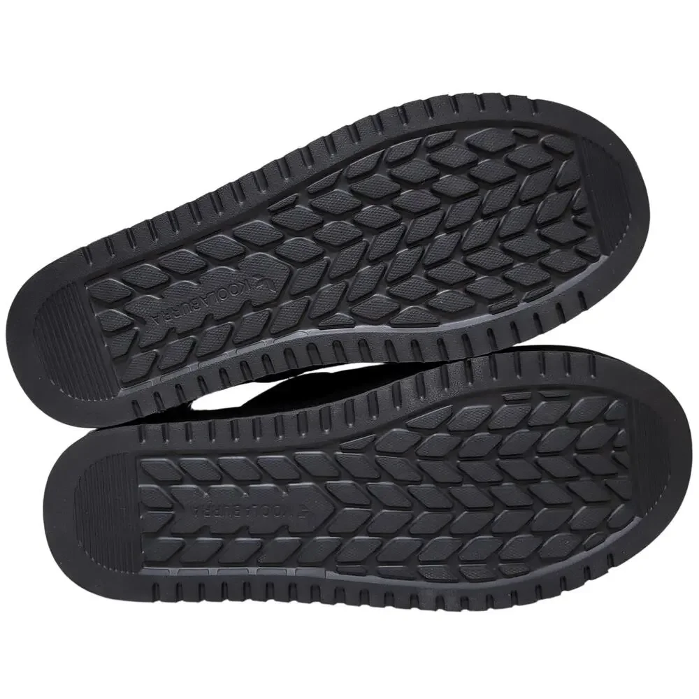 Koolaburra by UGG Men Bordon Scuff Mule Slippers Size US 9 Black Suede